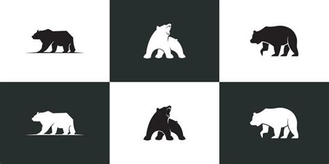 Bear Silhouette Vector Art, Icons, and Graphics for Free Download