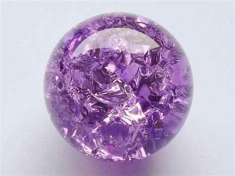 Crystal Glass Balls 50 Mm Purple Cracked Glass Balls Glass Balls Splintered Effect Buy Online