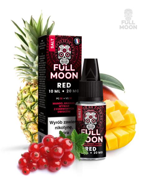 Liquid Full Moon Salt RED 20 Mg 10 Ml