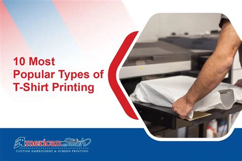 Most Common Types Of T Shirt Printing Pros Cons And Best Techniques