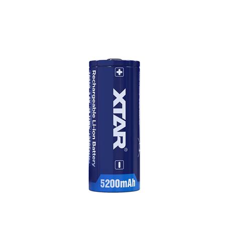 XTAR 26650 Oplaadbare Lithium Batterij 3 6 V 5000mAh Protected