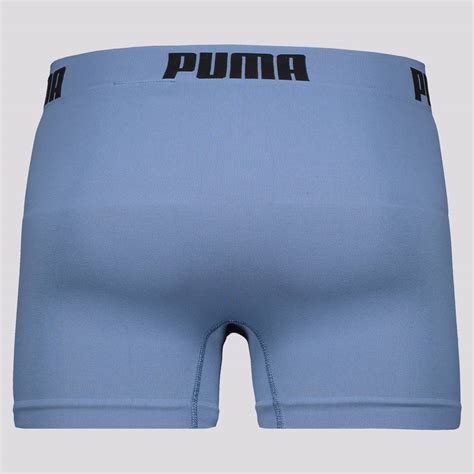 Cueca Boxer Puma Anatomic Sem Costura Azul Futfanatics