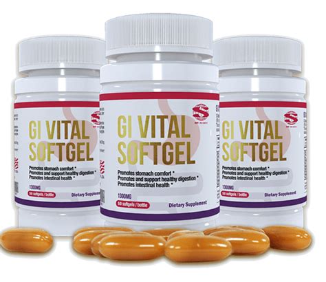 Gi Vital Softgel No 1 Proven And Effective Ulcer Remedy