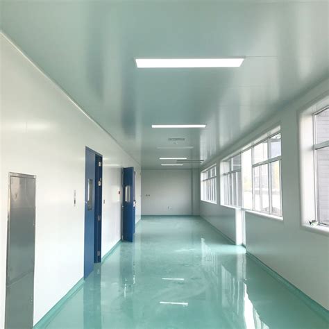 50mm 75mm 100mm 120mm EPS PU Rockwool Honeycomb Modular Cleanroom For