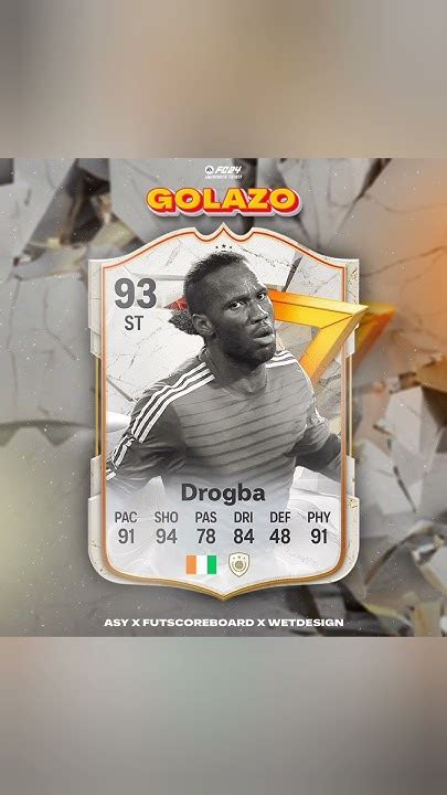 Drogba Golazo Icon Card Coming Stats Predicted Eafc 24 Youtube