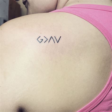 God Is Greater Than The Highs And Lows Tattoo High Low Cute Tattoos