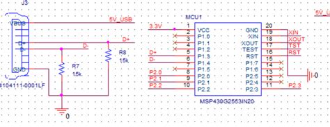 Usb Microusb To Mcu Interface With Logical Level Conversion Electrical Engineering Stack