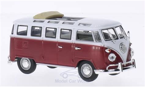 Miniature Volkswagen T1 1 43 Lucky Cast Samba Faltdach geöffnet