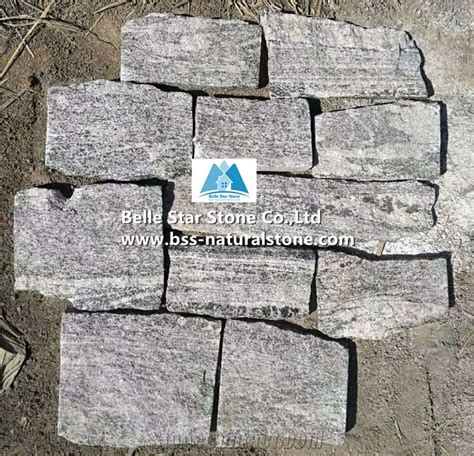 Cloudy Grey Granite Ashlar Stone Veneer And Quoins From China