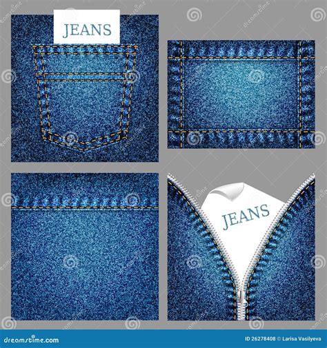 Jeans Backgrounds Stock Vector Illustration Of Icon 26278408