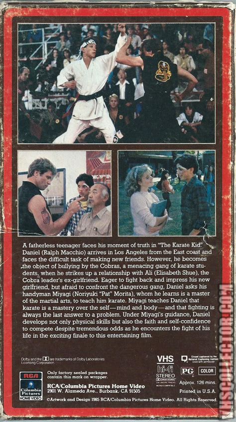 The Karate Kid | VHSCollector.com