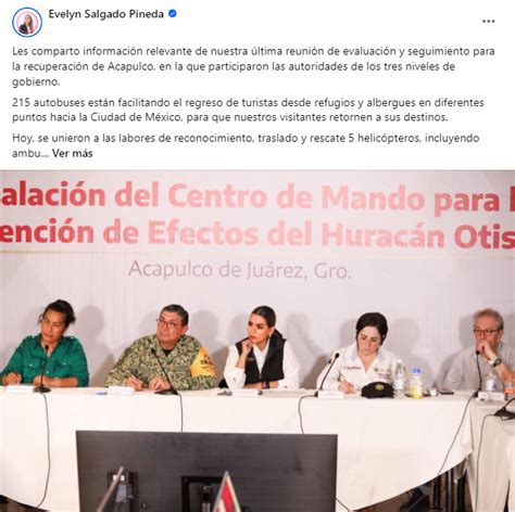 En El Centro De Mando En Acapulco Nos Reunimos Con Autoridades De Los