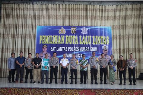 Polres Muara Enim Gelar Pemilihan Duta Lalu Lintas Tahun 2024 Lensaexpose