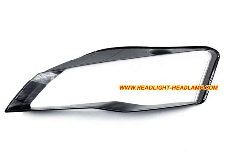 Audi R Headlight Lens Cover Cracked R Led Xenon Headlamp Plastic