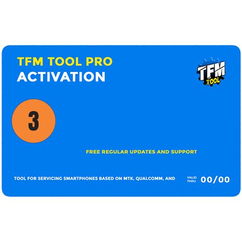 Tfm Tool PRO 3 Month Package - Gsm Tech