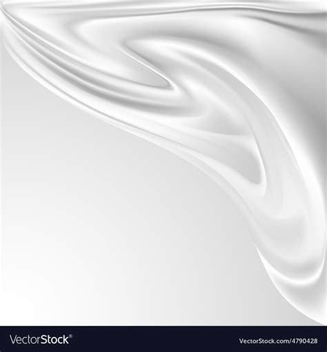 Abstract white silk background Royalty Free Vector Image