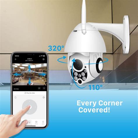 BESDER 1080P PTZ IP Camera Outdoor Speed Dome Wireless Wifi Security ...