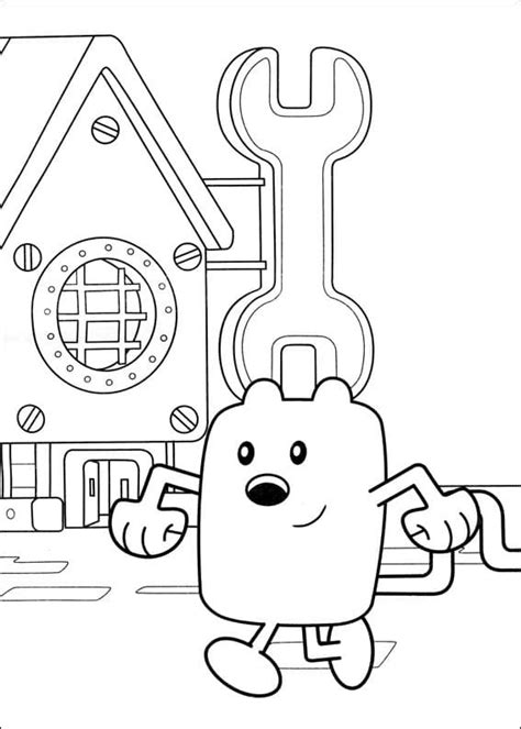 Desenhos De Wow Wow Wubbzy Para Colorir Pintar E Imprimir