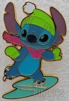 PP169663 Loungefly Winter Fun Stitch Ice Skating Mystery Hot Topic PinPics