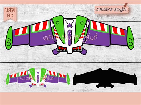 Buzz Lightyear Wings Svg Layered Svg Png Layered For Cricut Etsy Artofit