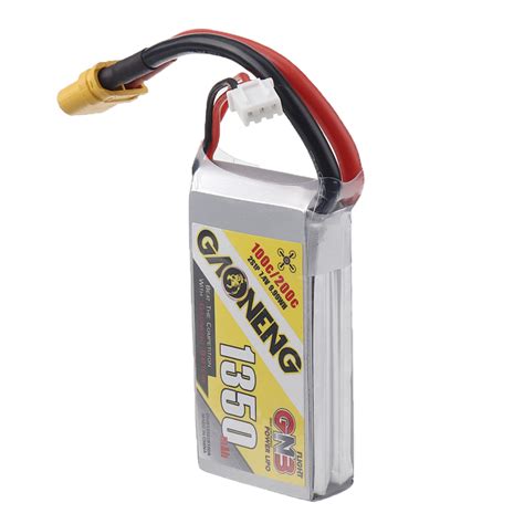 New Gaoneng GNB 7 4V 1350mAh 100C 2S Lipo Battery XT60U F Plug For RC