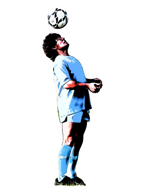 Diego Maradona Png Hd Isolated Png Mart