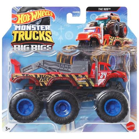 Hot Wheels Monster Trucks Reboque The 909 Mattel