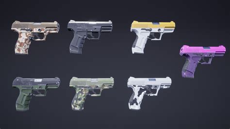 Fps Pistol Single Iclone Scenes And Props Reallusion Content Store