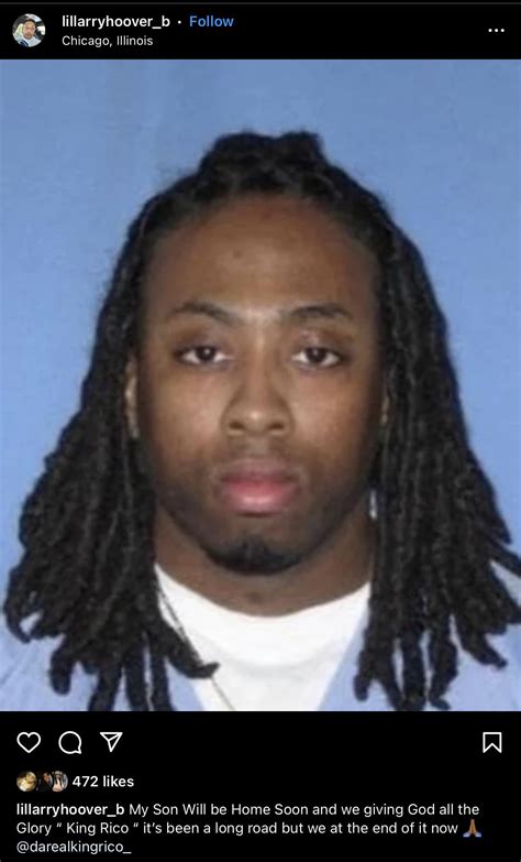 Larry Hoover’s son with a post about King Rico (Pockettown) : r/Chiraqology