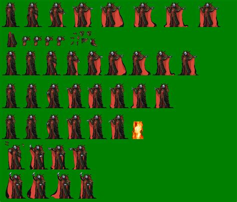 Castlevania Order Of Ecclesia Sprite Sheets Castlevania Crypt