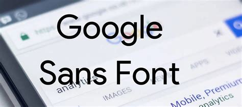 Google Sans Font Free Download