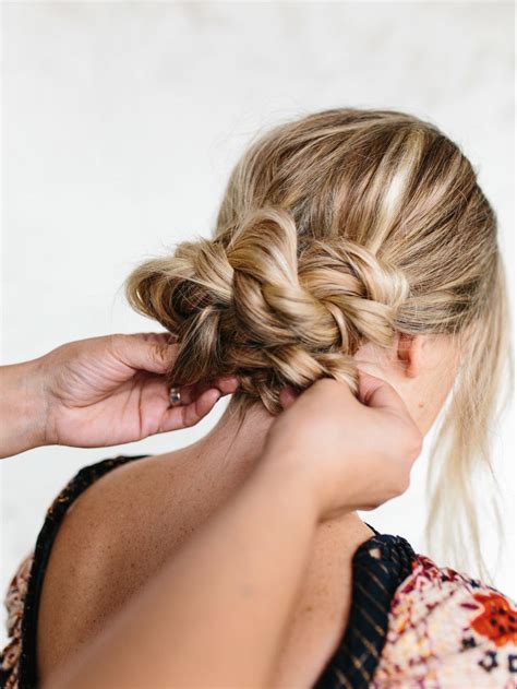 Easy Triple Braided Updo Tutorial The Effortless Chic Easy Hair