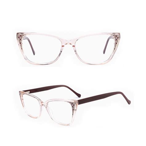 China Gd Modern Design Brand Acetate Metal Trim Eyewear Designer