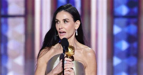 Demi Moore Beats Transgender Favorite In Tight Best Actress Golden