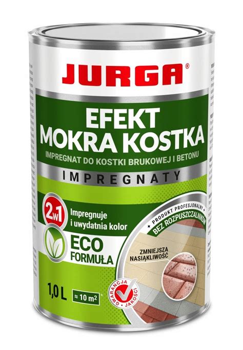 Impregnat Do Kostki Brukowej Jurga Efekt Mokra Kostka L E