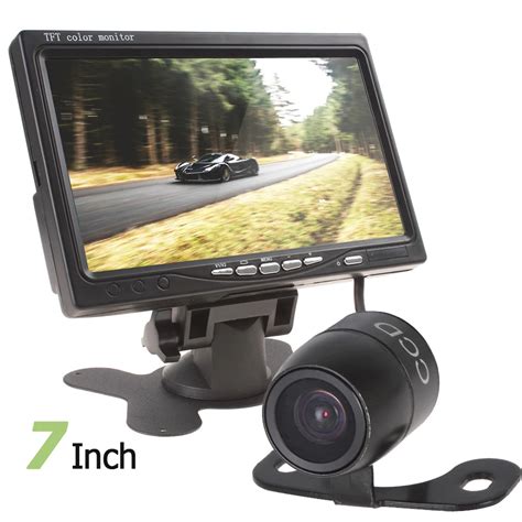 Inch Color Tft Lcd Car Rear View Monitor Parking With Audio Output