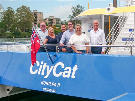 New Citycat Ready To Prowl Brisbane Harbour Inside Local Government