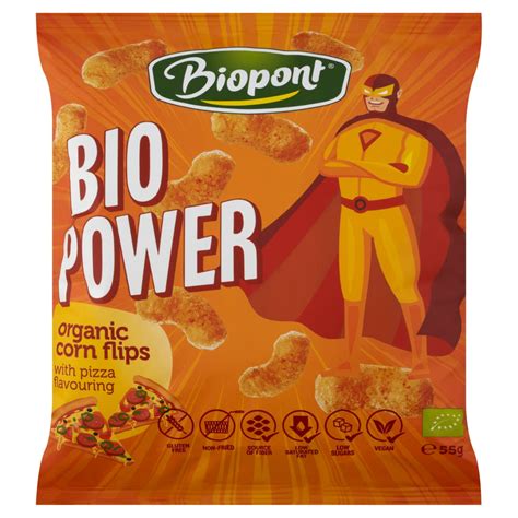 Biopont Bio Power Bio Kukorica Snack Pizza Zes T Ssel Glut Nmentes G