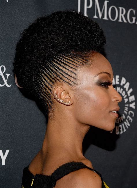 20 Great Hairstyles For Black Women Actress Yaya Dacosta Cool Braid Hairstyles Great