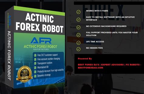 Actinic Forex Robot Review - Forex Expert Advisors - FX Robots