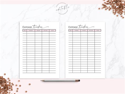 expense trackers spending tracker payments tracker personal budget
