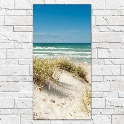 Wandbilder Glasbild K Ste Strand Ozean Meer Wasser Wellen Sand X