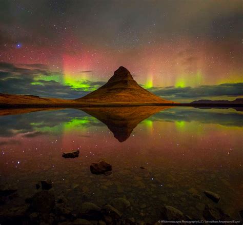 Northern Lights over Kirkjufell Mountain | | Wildernesscapes ...