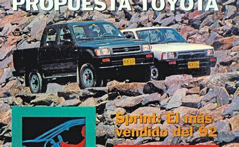 La Toyota Hilux se estrenó en Colombia hace 30 años