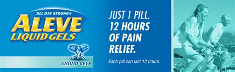 Aleve Pain Reliever 160 Liquid Gels