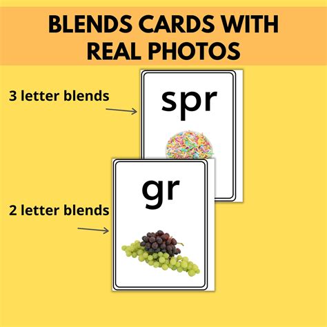 Blends And Digraphs Cards Blends And Digraphs Bulletin Cards Phonics