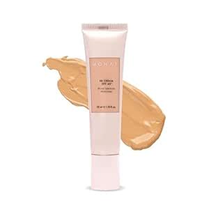 Amazon Monat BB Cream SPF Nude Broad Spectrum Moisturizer Lightweight Tinted Coverage