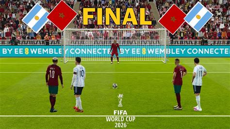 Future Fifa World Cup Final Argentina Vs Morocco Messi Vs