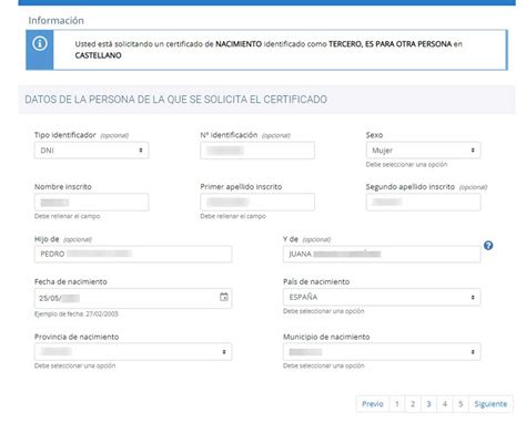 Cómo solicitar el certificado de nacimiento online por correo o de