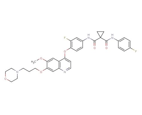 Foretinib/GSK1363089/GSK-1363089/GSK 1363089/XL880/XL-880/XL 880/849217 ...